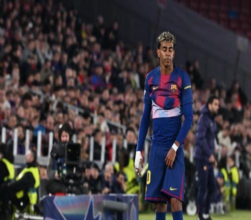 身背黄牌，亚马尔等巴萨4人面临欧冠18决赛次回合停赛风险