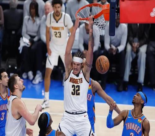 SGA35+15+绝杀！掘金另类3+1成背景，雷霆“打手”再次恶犯约基奇