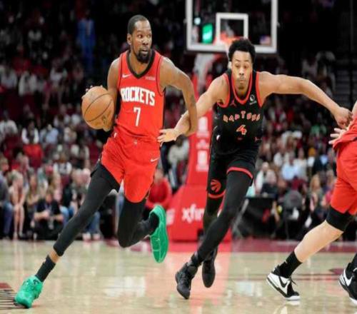 拒逆转！火箭横扫猛龙轰下40胜，杜兰特16中12，两大奇兵立功