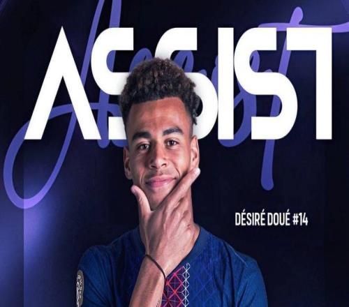 4球3助攻，杜埃代表巴黎近4场欧冠比赛直接参与7粒进球