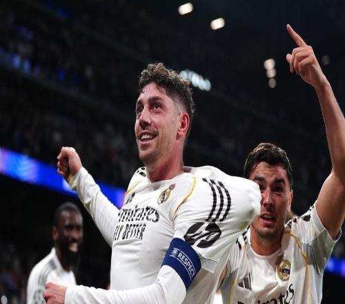 欧冠联赛上演帽子戏法，巴尔韦德成皇马队史第八人