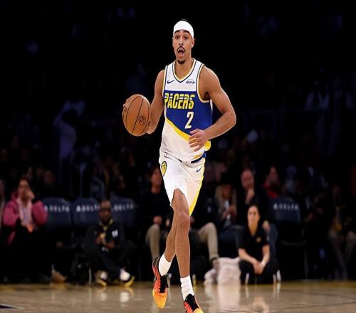 上半场直接打爆了太阳，结果步行者后场大将下半场一分钟都没打