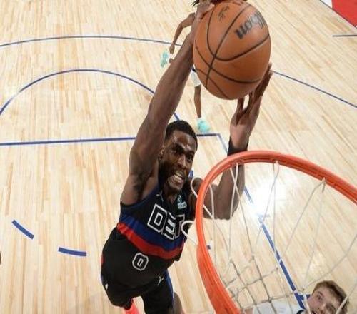 杜伦30+13坎宁安17+8+15活塞主场送灰熊7连败