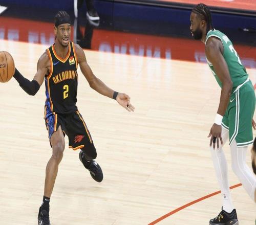 不服，凯尔特人队杰伦布朗在输给雷霆队后抨击SGA故意引诱犯规