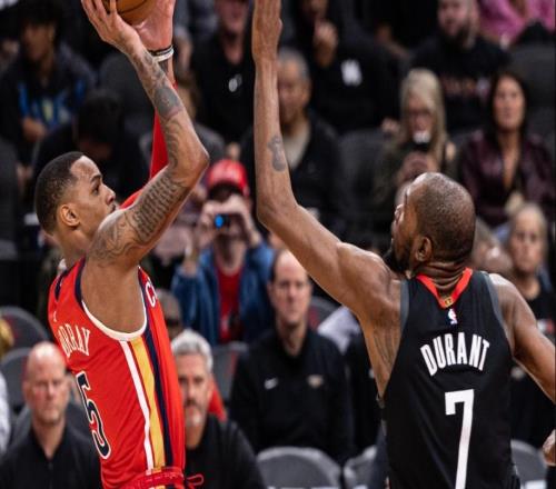 7.6秒关键中投+决胜两罚！KD拯救乌度卡太惨烈鹈鹕两致命失误