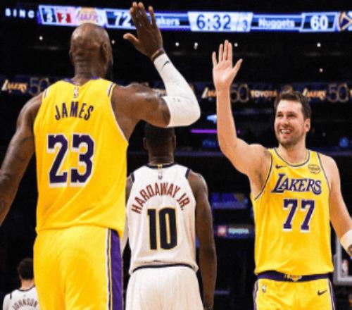 湖人加时险胜掘金5连胜东契奇30分三双送准绝杀