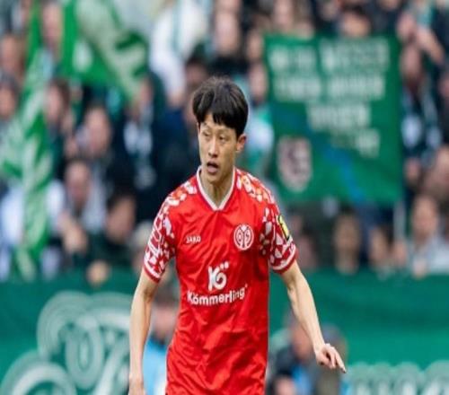 李在城28球并列韩国德甲射手榜第三名，仅次于孙兴慜、车范根