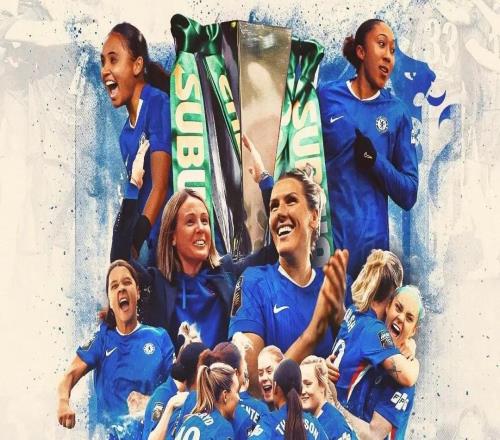 20战胜曼联女足，切尔西女足蝉联联赛杯冠军