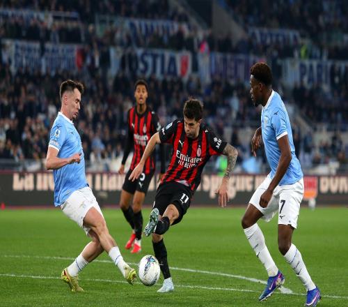 横跨四位主帅，米兰做客罗马奥林匹克球场已连续六场不胜