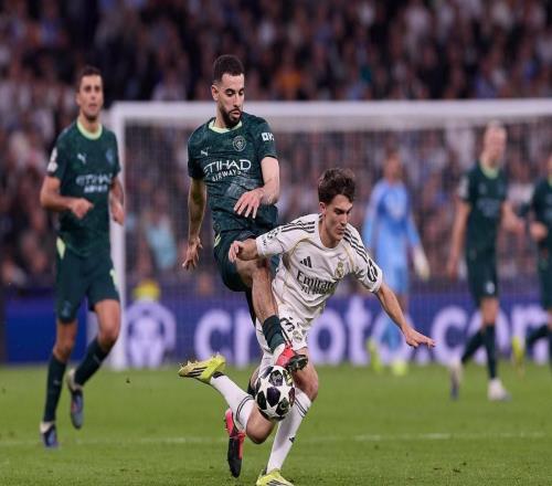 皇马有望第5次欧冠淘汰曼城，此前仅拜仁被同一对手淘汰超5次