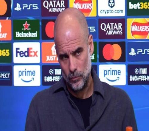 瓜帅：首回合我们四五个前锋但没进球，有时俩前锋就能进5球