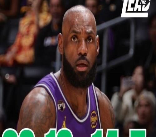 本赛季詹姆斯在场湖人胜率超6成，詹姆斯缺阵胜率降至50%