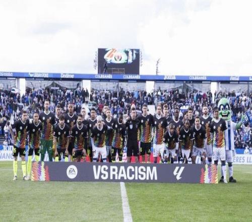 西甲联赛庆祝反种族主义行动五周年，已推行超1000条相关举措