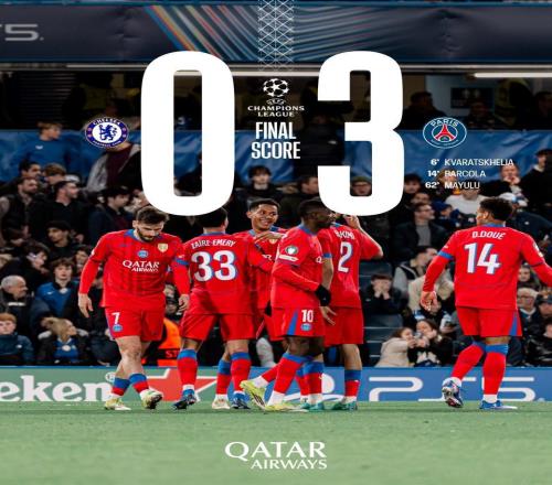 连续3年18决赛晋级，巴黎10次进欧冠8强创法甲俱乐部纪录