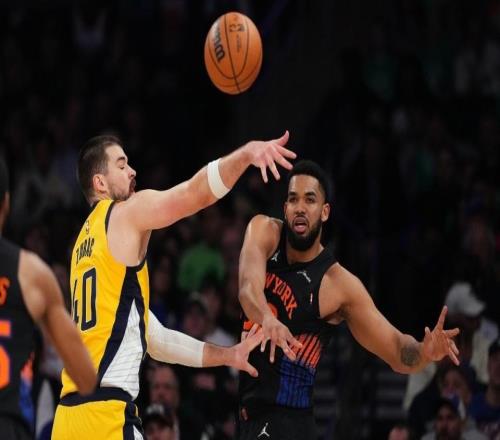 布伦森伤停！尼克斯大胜送步行者14连败垫底哈特33+7赛季新高