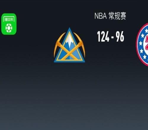 NBA战报：掘金12496大胜76人，布劳恩22+5+3