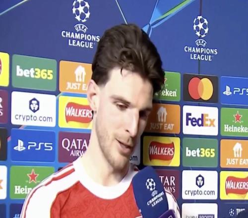 赖斯：每次上场我们都相信可以赢得任何比赛，我们很有信心