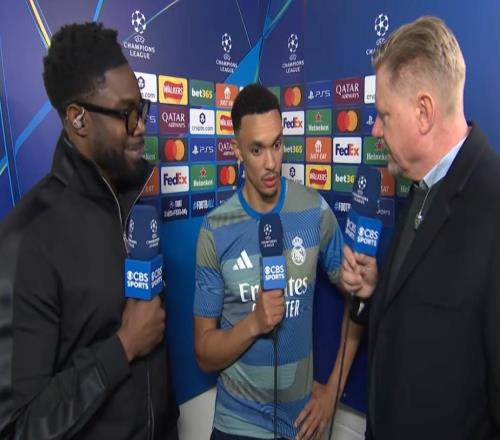 阿诺德：到皇马后队友一直帮助我融入，现在基本交流已没问题