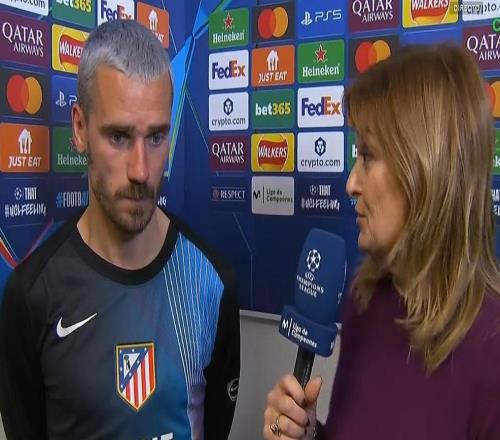 格列兹曼：和巴萨的2场都很难，肯定不能像上次在诺坎普那样