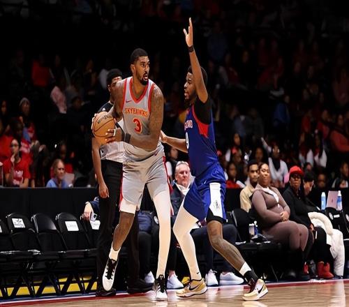 又一次打爆了杨瀚森！湖人二队先发中锋近来的势头非常强劲