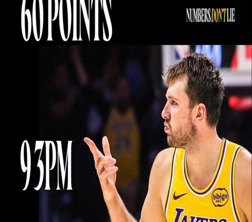 东契奇引全美热议：八连胜场均41+9+7湖人已存双山羊9次50+全胜