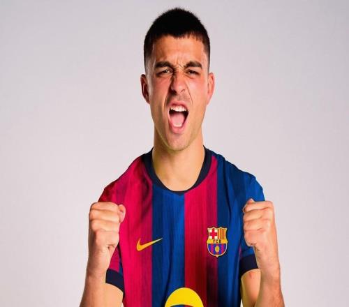 巴萨下赛季主场球衣谍照：三种红蓝条纹渐变，致敬新诺坎普球场