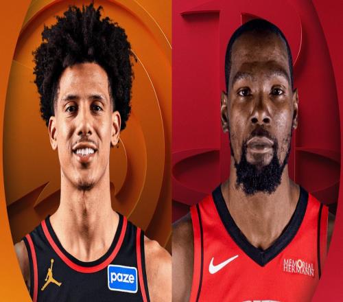 杜兰特25+6暴走，火箭终结老鹰11连胜！申京15+9+10，约翰逊14分