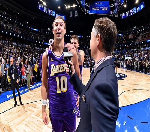 在连续沉寂多场后，湖人后场新援也是迅速找回了自己应有的水准