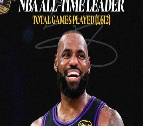 官方为41岁勒布朗戴上皇冠！又冲全新历史第1纪录湖媒转推赞GOAT