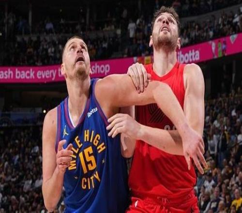 约基奇22+14+14阿夫迪亚23+14掘金轻取开拓者