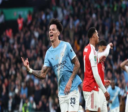 1场2球，奥赖利是瓜氏曼城主要杯赛决赛进球并列最多的球员