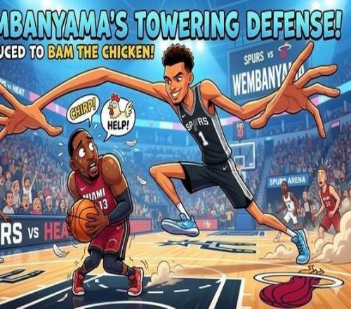 狂砍83分后秒变弱鸡阿德巴约遭文班亚马打爆，17中5现原形