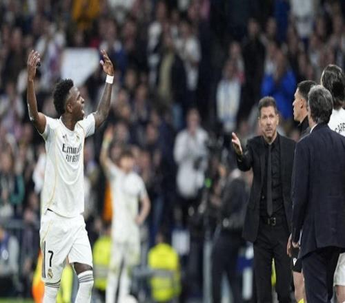 维尼修斯复仇成功，回怼西蒙尼：“他们要卖了我，要卖了我！”