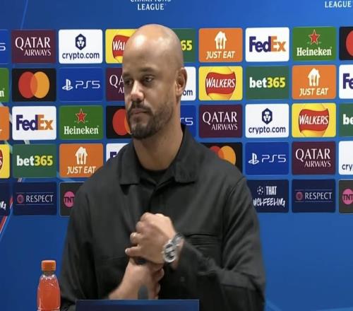 孔帕尼：塔帅说赢了欧洲最强球队没人会在11月自认为是最强