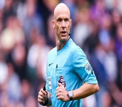 官方：英格兰名哨安东尼泰勒将执法欧冠第4轮布鲁日vs巴萨