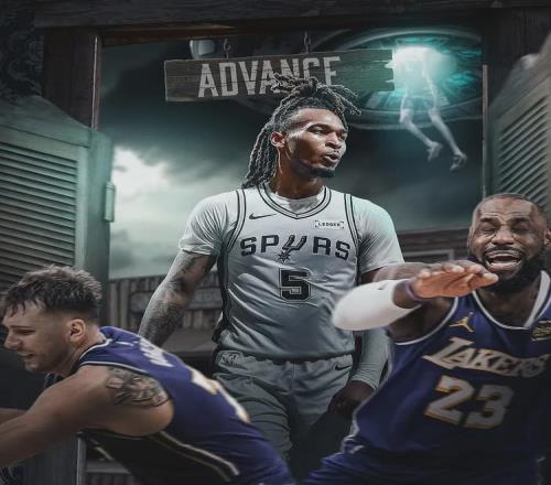 结束了！湖人正式淘汰！马刺最强新秀狂砍30+10+6