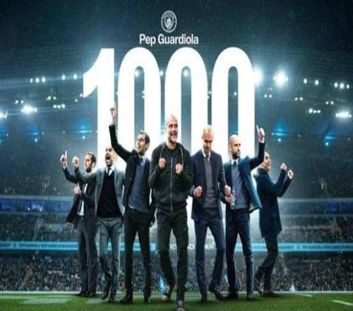 瓜帅将迎执教生涯第1000场比赛，此前999场715胜40座重要奖杯