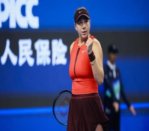 阿尼西莫娃2-1击败诺斯科娃，夺得中网女单冠军