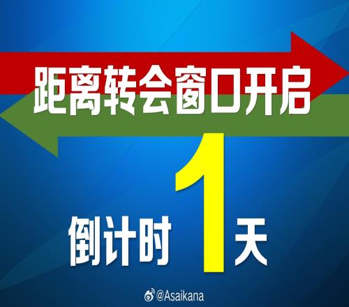 中国男子职业足球夏季转会窗口将于6月17日零点开启