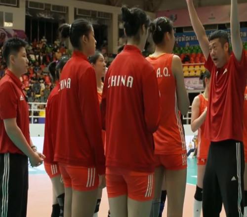 中国U18女排晋级亚锦赛决赛，将与日本&泰国胜者争冠