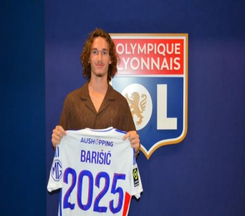 里昂官方：与19岁右边卫特奥巴里西奇签下“1+2”合同