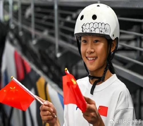 11岁郑好好谈参加奥运会：虽然我年纪小，我也能滑出最好的自己