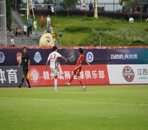 2024中乙联赛第14轮展开对决，赣州瑞狮1比2上海海港B队