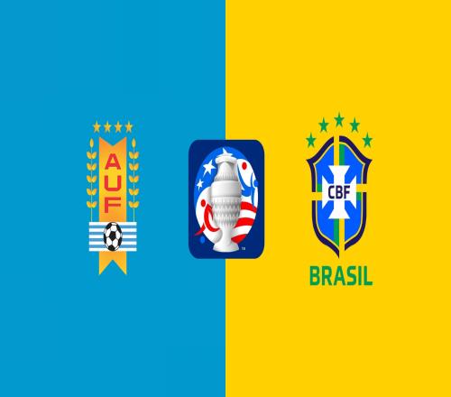 美洲杯乌拉圭vs巴西首发：17岁恩德里克先发罗德里戈PK巴尔韦德