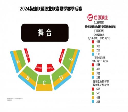 LPL季后赛售票：骑士之路在上海主场开启，季后赛在苏州主场举行