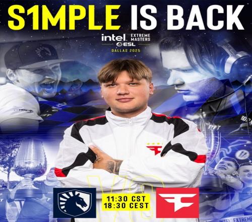 s1mple回归首战告负！两图38杀1.12rating尽力TL横扫Faze