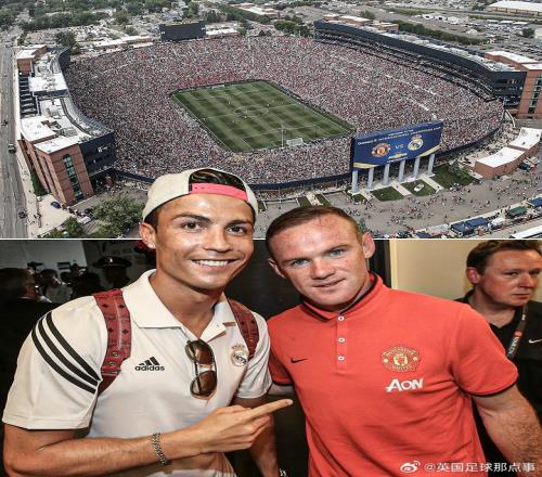 109318人观战！ESPN：美国足球历史上座纪录依然是14年皇马vs曼联