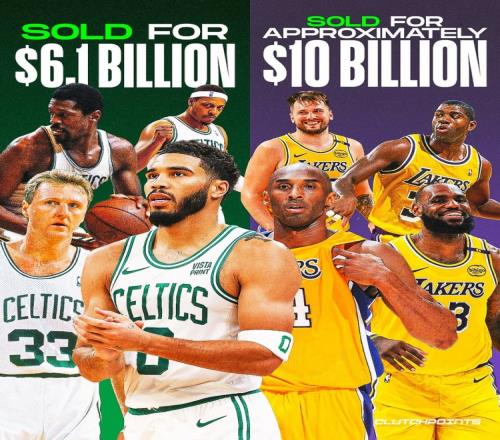 NBA黄绿两大豪门均易主！绿军以61亿出售湖人交易估值100亿