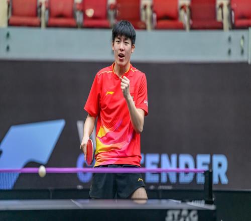 3-0横扫进八强！国乒19岁新星再闪耀：05后追赶王楚钦就靠他？