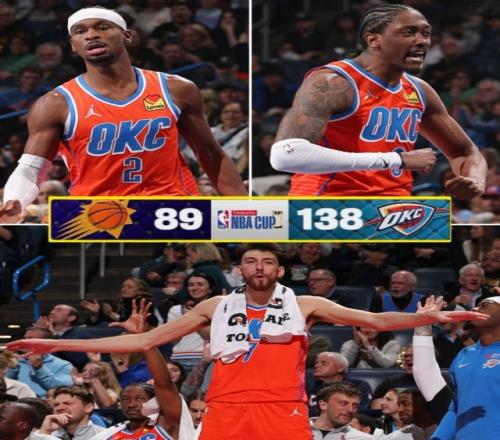 NBA杯淘汰赛炸鱼！雷霆49分血洗太阳统治力超16勇